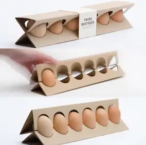 New Design Recycle Corrugated Paper Egg Tray Creative Package Box egg tray paper 30