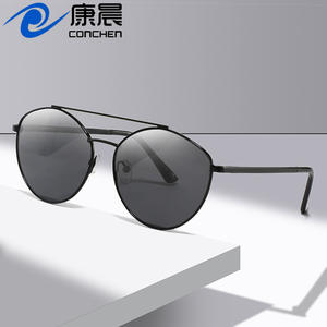 Nouvelles lunettes de soleil aviateur en métal pour hommes, verres polarisés TAC UV400, pour la conduite, la pêche, les voyages, les tenues tendance - Product Image 2