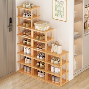 Simple small <b>shoe</b> rack/shelf for bedroom, narrow home <b>storage</b>, entrance, dormitory <b>space</b>, multi-layer <b>storage</b> - Product Image 1