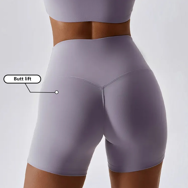 Bum Biker High Waist Yoga Shorts Womens Gym Tights Short Workout Short High Quality Women's Sports Yoga Fitness Shorts