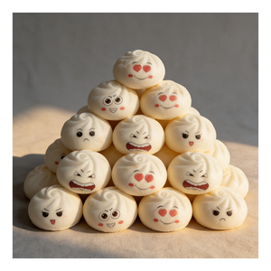 Eco Friendly Food <b>Squishy</b> Bundle Butter Chocolate Bread Dumpling Soft Slow Rebound PU Squeeze Toy Sensory Relax Gift - Product Image 4