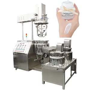 Vacuum Shampoo Mixing Equipment Emulsifying Homogenizer Machine Cosmetic Chemical Vacuum Mixer