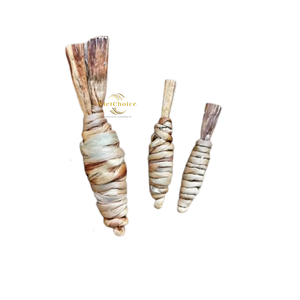 Natural Water Hyacinth <b>Carrot</b> Shape Chew <b>Toy</b> For Hamster Chinchilla And Guinea Pig - Product Image 1