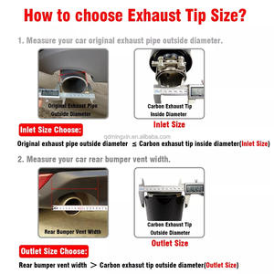 <span class=keywords><strong>Prix</strong></span> de gros MX 93mm Double Sortie Fibre de Carbone Acier Inoxydable Embouts de Pot d'Échappement pour Modification <span class=keywords><strong>BMW</strong></span> Série M X - Product Image 6