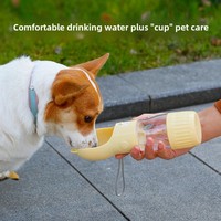 Offre Spéciale Portable chat et chien bouteille d'eau détachable mangeoire conteneur Direct boire en plein air voyage Pet tasse d'eau