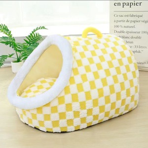 Fashion Semi-Enclosed <strong>Dog</strong> <strong>House</strong> Customized <strong>Soft</strong> Cast Nest <strong>Comfortable</strong> Plush <strong>Dog</strong> <strong>House</strong> - Product Image 6
