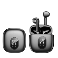 Audífonos Inalámbricos I52 True Wireless Super Bass con Micrófonos Dobles, Cancelación de Ruido ANC, Pantalla LED Digital, Batería de Larga Duración, Audífonos TWS con Cancelación de Ruido de 15 m