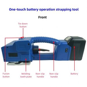 Máquina Flejadora Eléctrica Portátil de Soldadura por Fricción, Herramienta de Flejado Automática con Tensión Ajustable para Fleje de Plástico - Product Image 5