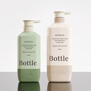 عينة مجانية Runxuan زجاجة الشامبو ، غسول الجسم جل استحمام للعناية بالجسم ، زجاجة زيت بلاستيك مصنفر للعناية بالبشرة - Product Image 4