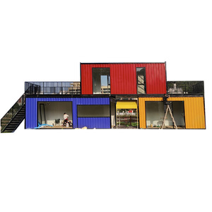 Casa Contenedor de Doble Planta, Diseño Industrial Rectangular, Uso de Oficina, Grosor Estándar, Solución Completa para Proyectos - Product Image 1