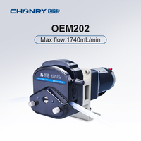 OEM202/YZ2515X Pompe Péristaltique pour Liquides, Pompe Doseuse Péristaltique de Laboratoire, Pompe Péristaltique Chimique