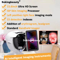 Smart Analysis 28 Million HD Pixels Skin Analysis A6 3D Smart Magic Digital Mirror Facial Analyzer Machine