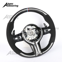 Volant en fibre de carbone pour BMW X1 X3 X4 X5 X6 M2 M3 M4 M5 M6 X5M X6M F10 F18 F11 F12 F30 F20 F80 F82 F34 F01 F02 E46 M Car