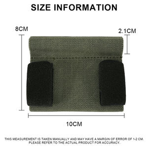 Pochette tactique pour garrot, vert Ranger, avec bande élastique, fixation auto-agrippante, camouflage, support tactique pour garrot - Product Image 6