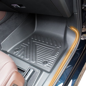 พรมปูพื้นรถยนต์กันน้ำ ยี่ห้อ KQD รุ่น Easy Clean ผลิตจากวัสดุ TPE สำหรับ Infiniti QX80 ปี 2025 - Product Image 1