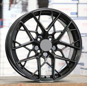 Jantes de voiture universelles en alliage d'aluminium Hyper Black <span class=keywords><strong>15</strong></span> 16 17 18 19 <span class=keywords><strong>pouces</strong></span>, jantes de voiture Flow Forming, Rines Mags Factory - Product Image 4