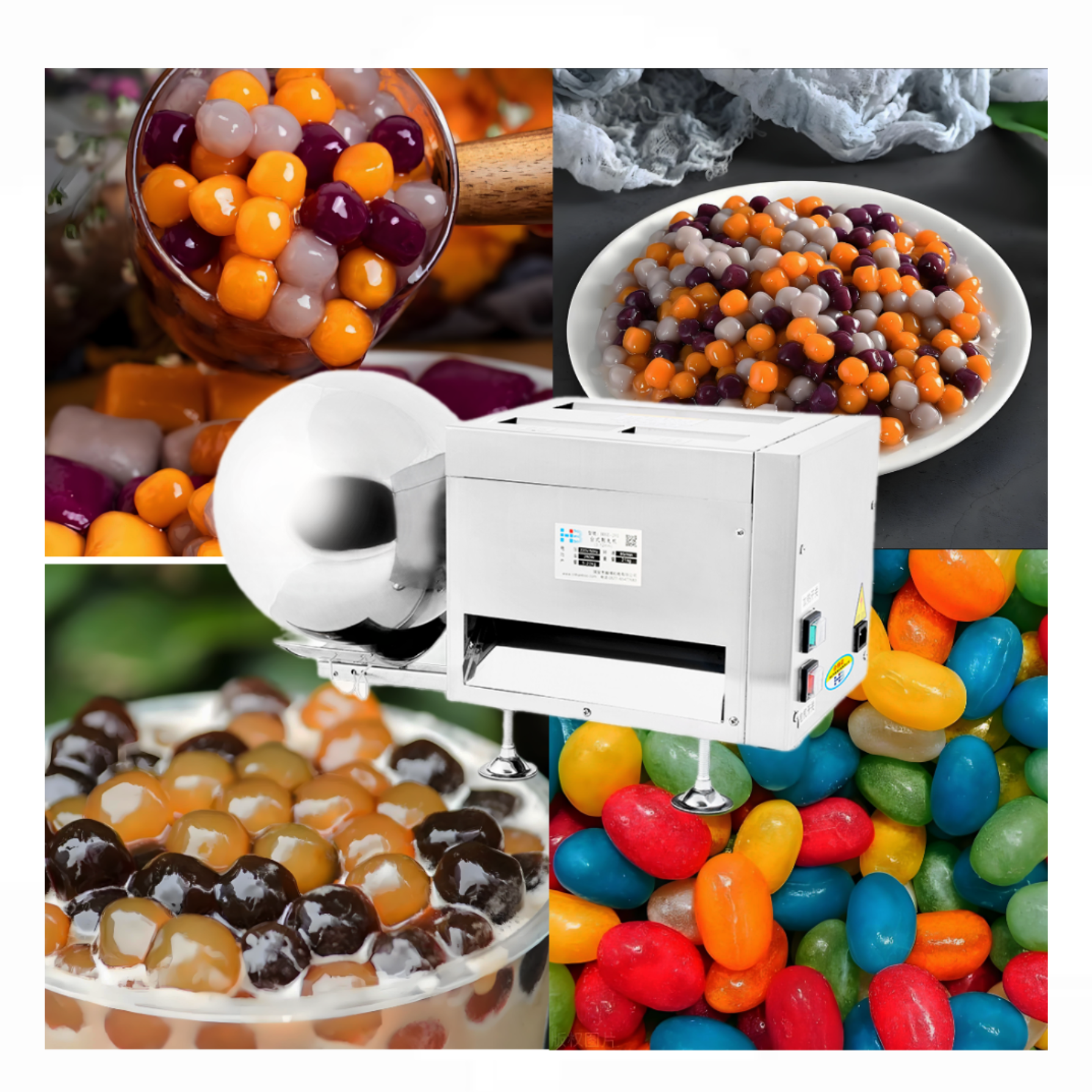Fully Automatic Commercial Tapioca Pearl Taro Ball Making Machine Small Household Dumpling Machine with Motor Core Component