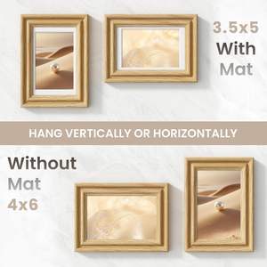Handmade Resin Vintage <b>Photo</b> <b>Frames</b> <b>for</b> Home Office Decoration Tabletop and <b>Wall</b> Use White Brown - Product Image 3