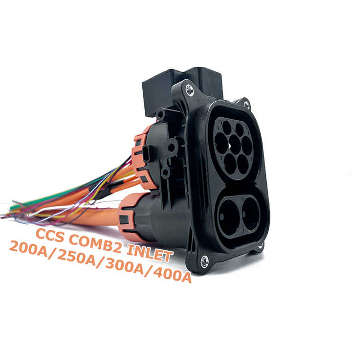 IEC 62196 European Standard EV Charge Inlet 200A/250A/300A/400A CCS2 DC ...