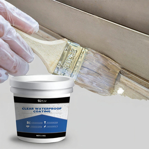 Revestimiento Impermeable Acrílico Transparente de Caucho Líquido de Secado Rápido Kingwit para Techos de Hormigón en Construcción - Product Image 3