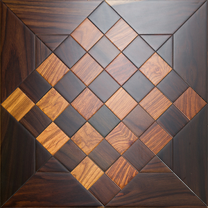 Parquet en bois dur multicouche T&G en noyer, teinté, antidérapant tropical EN13501, grade ABCD, 12mm 14mm 18mm, pour ferme - Product Image 2