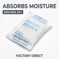 CRESS 6g Gel de silice déshydratant absorbant l'humidité Conforme RoHS Granulés de pureté 99% pour applications électroniques et cuir