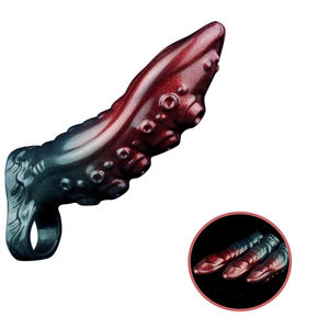 Neuankömmling XL Größe Penis vergrößerung <span class=keywords><strong>Octopus</strong></span> Knot Cock Sleeve Stretcher Extender Lock Sperma Sexy Shop Sexspielzeug für Männer - Product Image 4