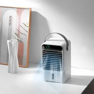 IMYCOO New design portable usb air conditioner mini fan adjustable table water mist fan with visible water line