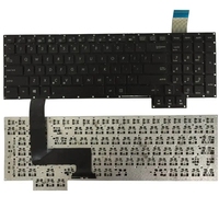 Nouveau clavier d'ordinateur portable avec repose-poignets pour Asus ROG G750 G750JX G750JW G750JH G750JM Series, disposition RU/US, noir, remplacement
