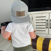 Casquette de camionneur unisexe à séchage rapide et légère pour l'extérieur, personnalisable avec logo, casquette de baseball sportive avec patch en cuir