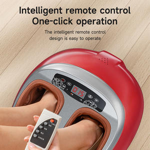 Masajeador de pies eléctrico Shiatsu con rodillo vibrador Protección DE LA SALUD Herramienta de masaje corporal - Product Image 5