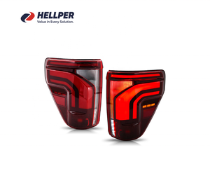 F150-B607 12v发光二极管照明系统新条件三角形尾灯2024福特F150带红色尾灯 - Product Image 3