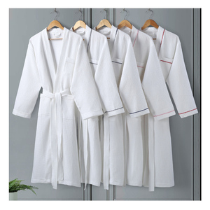 Logo personalizzato di Lusso 100% delle donne del Cotone degli indumenti da notte sexy vestito da notte degli indumenti da notte robes <span class=keywords><strong>pigiami</strong></span> delle donne turchia per hotel - Product Image 1