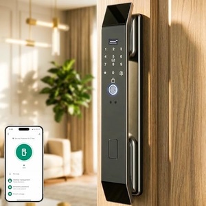 Electronic Security Smart WiFi for <b>Door</b> <b>Lock</b> 3D Face Recognition Video Call <b>Fingerprint</b> 4.0-inch Aluminum Alloy - Product Image 2