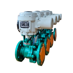 โรงงานผลิตแอคชูเอเตอร์ LQ3-50A เชื่อมต่อกับวาล์ว DN65 Q941F46-16C แบบหน้าแปลน  วาล์วบอลแก๊สแบบฟลูออรีนไลน์ OEM - Product Image 4