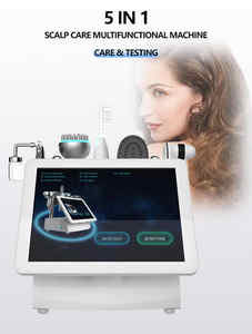Masseur capillaire et analyseur de cheveux 5 en 1, traitement de la perte de cheveux et stimulateur de croissance avec mode de comparaison - Product Image 3