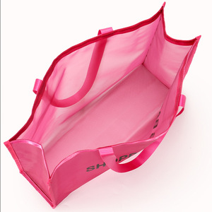 Sac à provisions en maille de nylon de grande capacité avec logo personnalisé fourre-tout de transport de fruits et légumes en filet noir à la mode sac à provisions à bandoulière élégant - Product Image 3