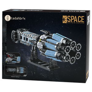 BAKA33907 Agatha King Battleship Creative Space Shuttle Model Interstellar <span class=keywords><strong>Wars</strong></span> Technic MOC Puzzle Juguetes de bloques educativos - Product Image 2