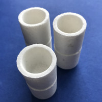 Perle cylindrique en céramique pour fonte, pureté élevée, 99.5% Mgo, 4 cellules