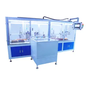 New design lipstick mechanism parts assembly fixture cosmetic assembly line lid fully automatic assembly machine