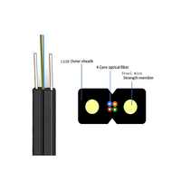 Harga Grosir Kabel Patch Cord Fiber Optik FTTH 1 2 Core G657A1 dengan Konektor SC APC UPC