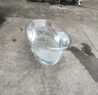 L'usine produit des baignoires Baignoires confortables et épaisses en polycarbonate transparent de 1.5m