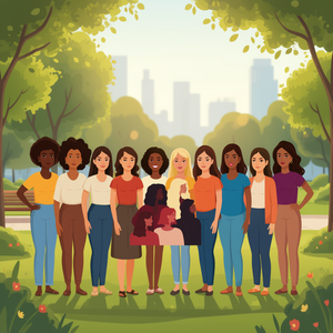 Maglietta per la Giornata della Donna con Grafica 'Empowered Women', Girocollo, Manica Corta, 100% Cotone, T-Shirt Casual per Regalo della Giornata Internazionale della Donna - Product Image 2