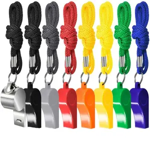 Johold hot sales ABS Material Color Whistle Ball referee whistle Cheerleading Outdoor whistle