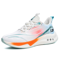 Chaussures de sport pour hommes sur mesure, extra grandes, US 15 16 EUR 49 50, en cuir microfibre respirant, baskets de course, chaussures de sport pour hommes