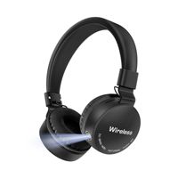 AKZ-B67 Auriculares Inalámbricos Transfronterizos Nuevos 2023 Over-Ear con Cancelación Activa de Ruido (ANC) IPX3 Resistentes al Agua Grandes para 5.1