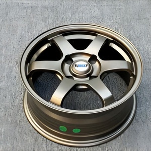 Jantes Flrocky <span class=keywords><strong>CHEN</strong></span> 15 17 18 pouces légères à formage par flux, vente chaude, pour voitures particulières, style RAYS Te37 Deep Dish - Product Image 2