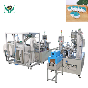 Machine automatique de fabrication et d'emballage sous film rétractable de serviettes compressées à grande vitesse avec contrôle PLC, 30-35 pièces/min, fonctionnement à haute vitesse - Product Image 1