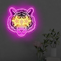 Enseigne néon rétroéclairée personnalisée, impression UV, pour la publicité dans les bureaux, bars, centres commerciaux, parcs, décoration murale, étanche IP54, contrôle par capteur de lumière