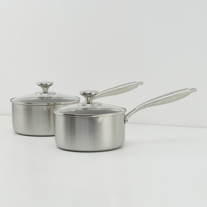 OEM Stainless Steel Non-Stick <strong>Saucepan</strong> 24cm Soup Stock Pots Custom Bottom Pattern &amp; Logo Dishwasher Safe Wholesale - Product Image 4